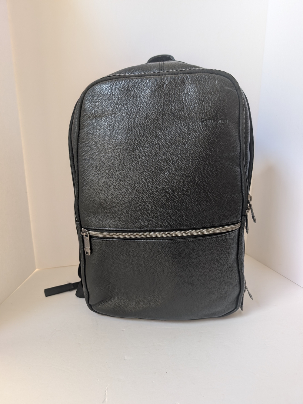 Samsonite Xenon Slim Laptop Backpack Black Ballistic Polyester Padded Travel